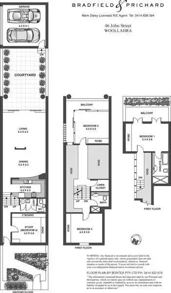 46 John Street, Woollahra Sold by Bradfield Badgerfox - image 1