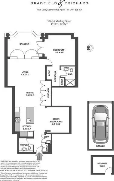 304/14 Macleay Street, Potts Point Sold by Bradfield Badgerfox - image 1