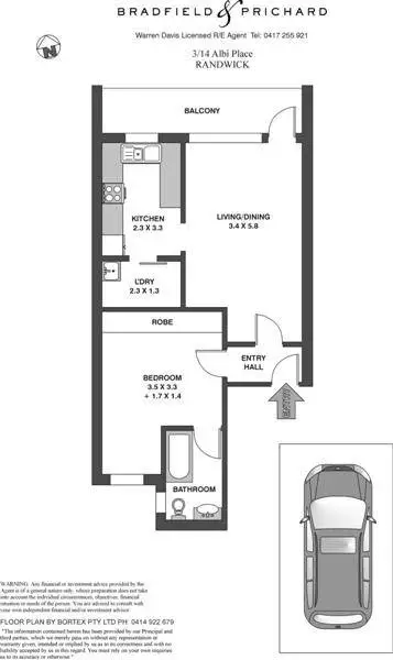 3/14 Albi Place, Randwick Sold by Bradfield Badgerfox - image 1