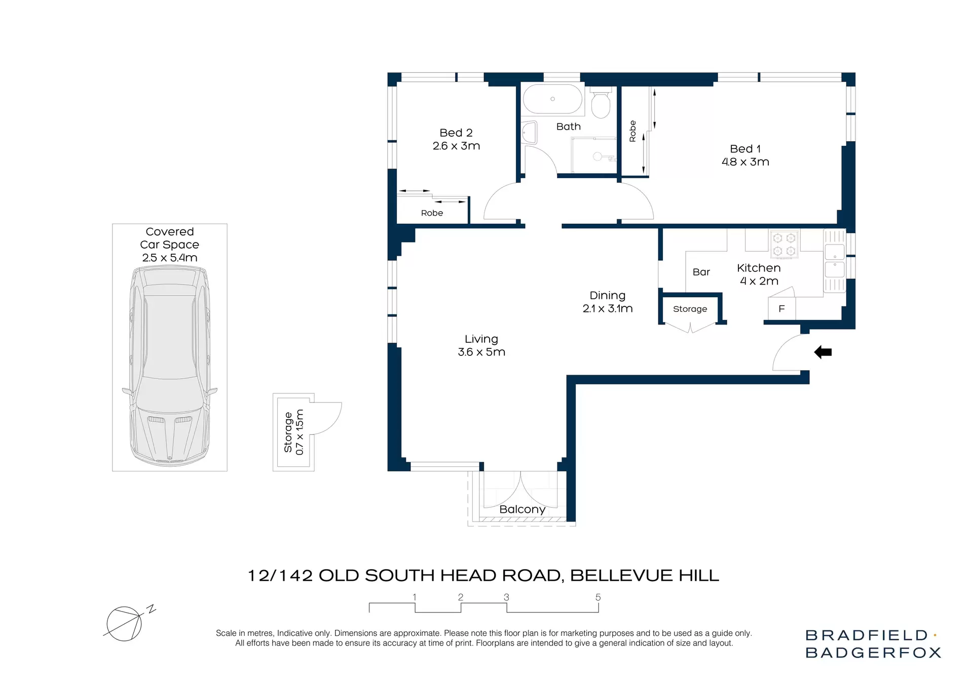 12/142 Old South Head Road, Bellevue Hill Sold by Bradfield Badgerfox - image 1