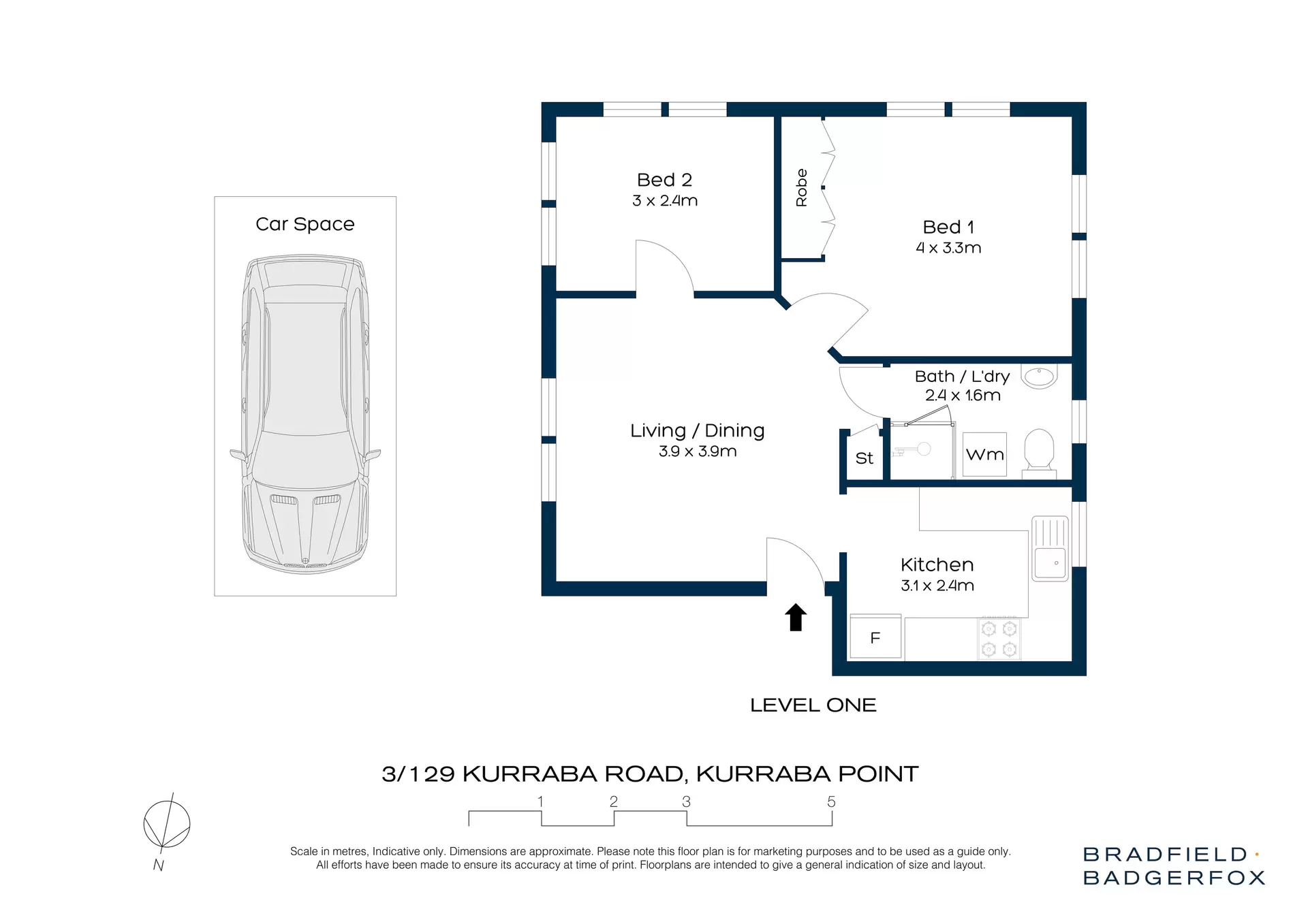3/129 Kurraba Road, Kurraba Point Auction by Bradfield Badgerfox - image 1
