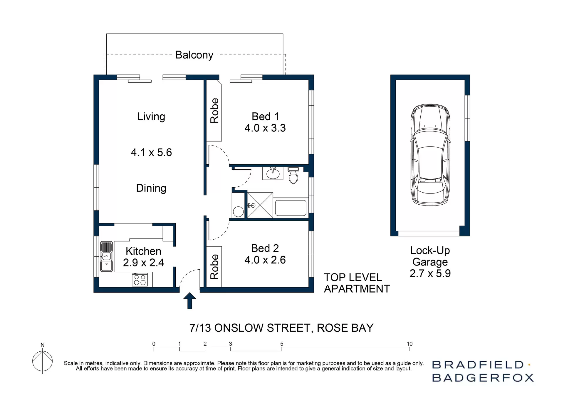 7/13 Onslow Street, Rose Bay Auction by Bradfield Badgerfox - image 1