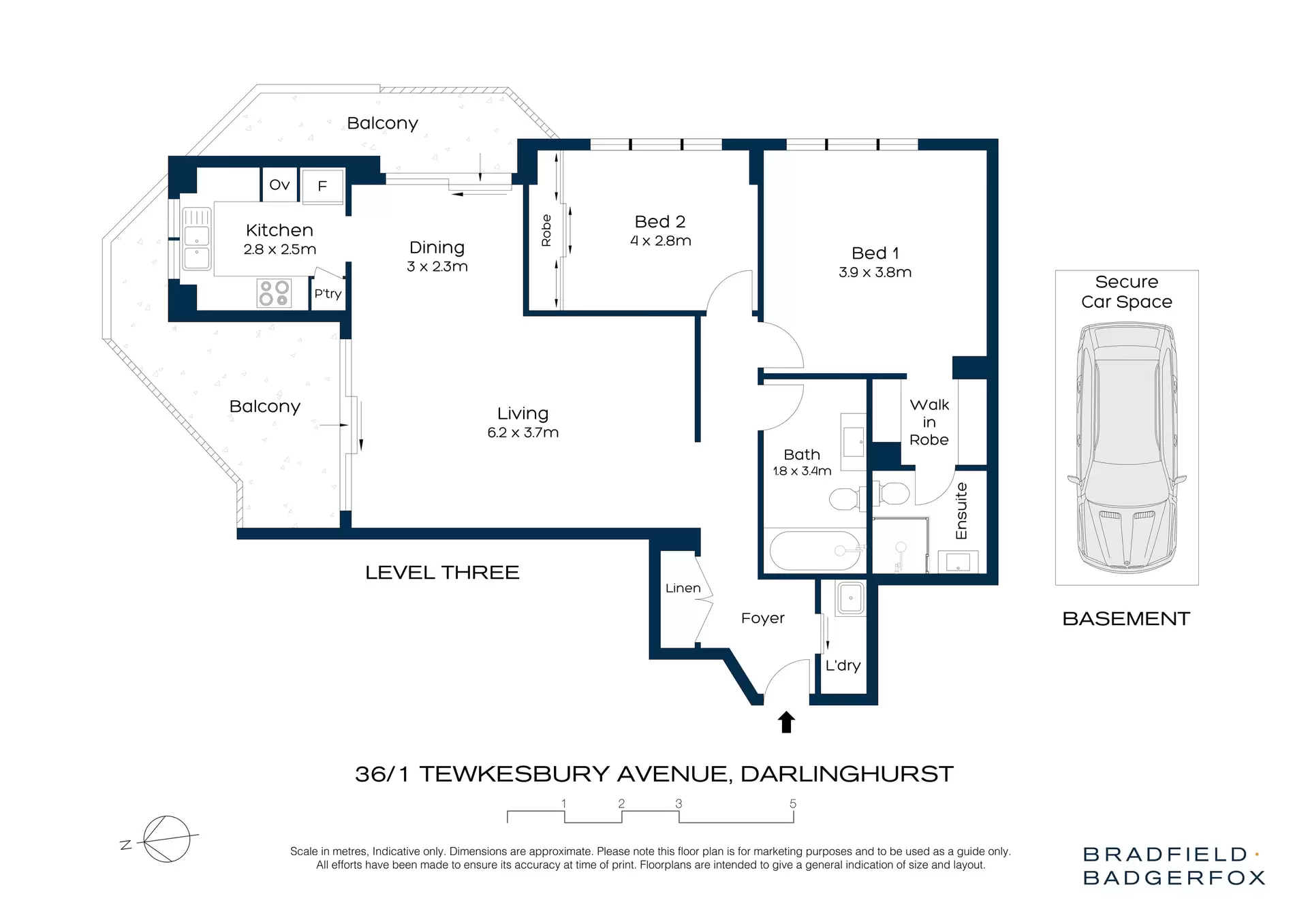 36/1 Tewkesbury Avenue, Darlinghurst For Sale by Bradfield Badgerfox - image 1