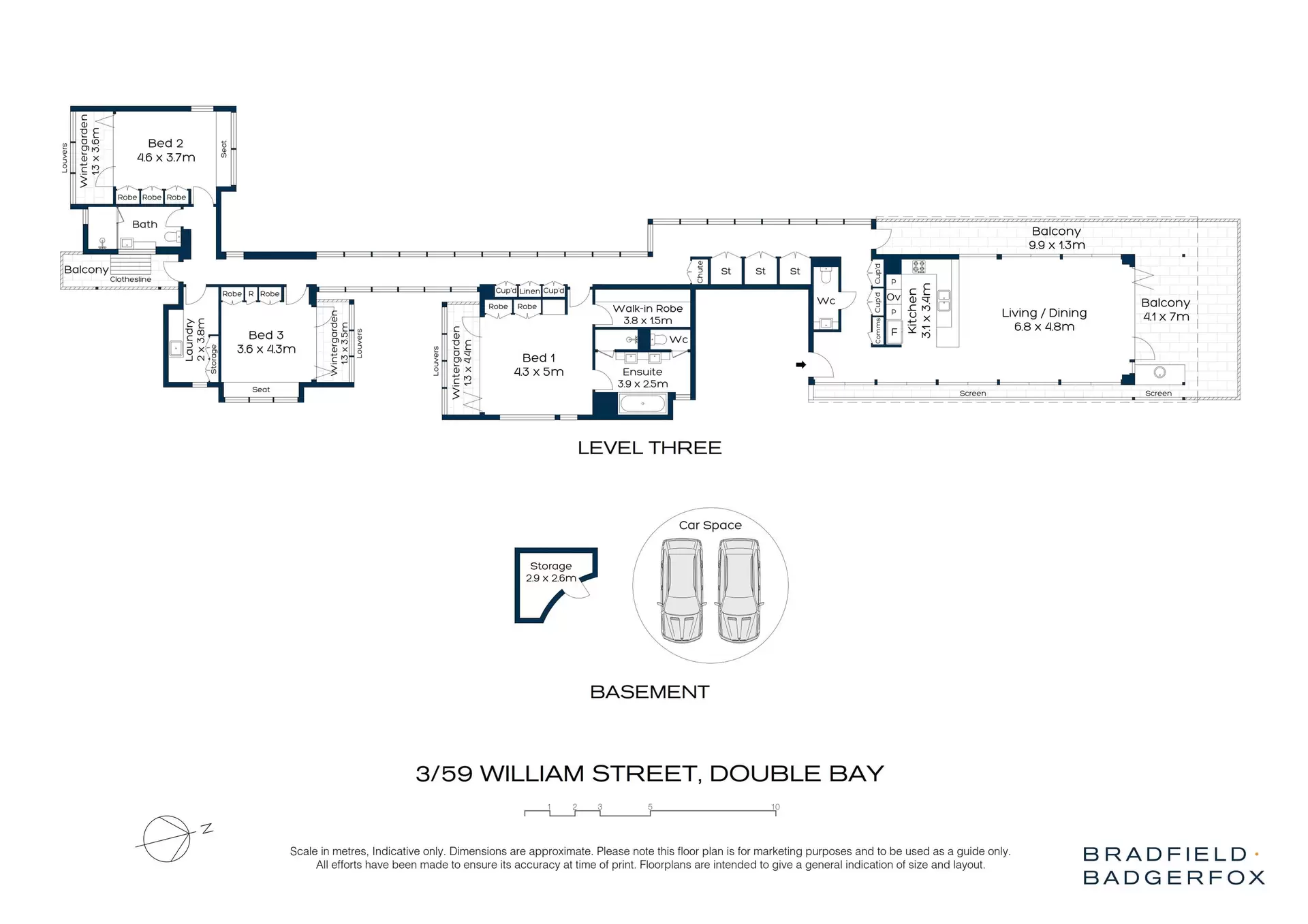 3/59 William Street, Double Bay Auction by Bradfield Badgerfox - image 1