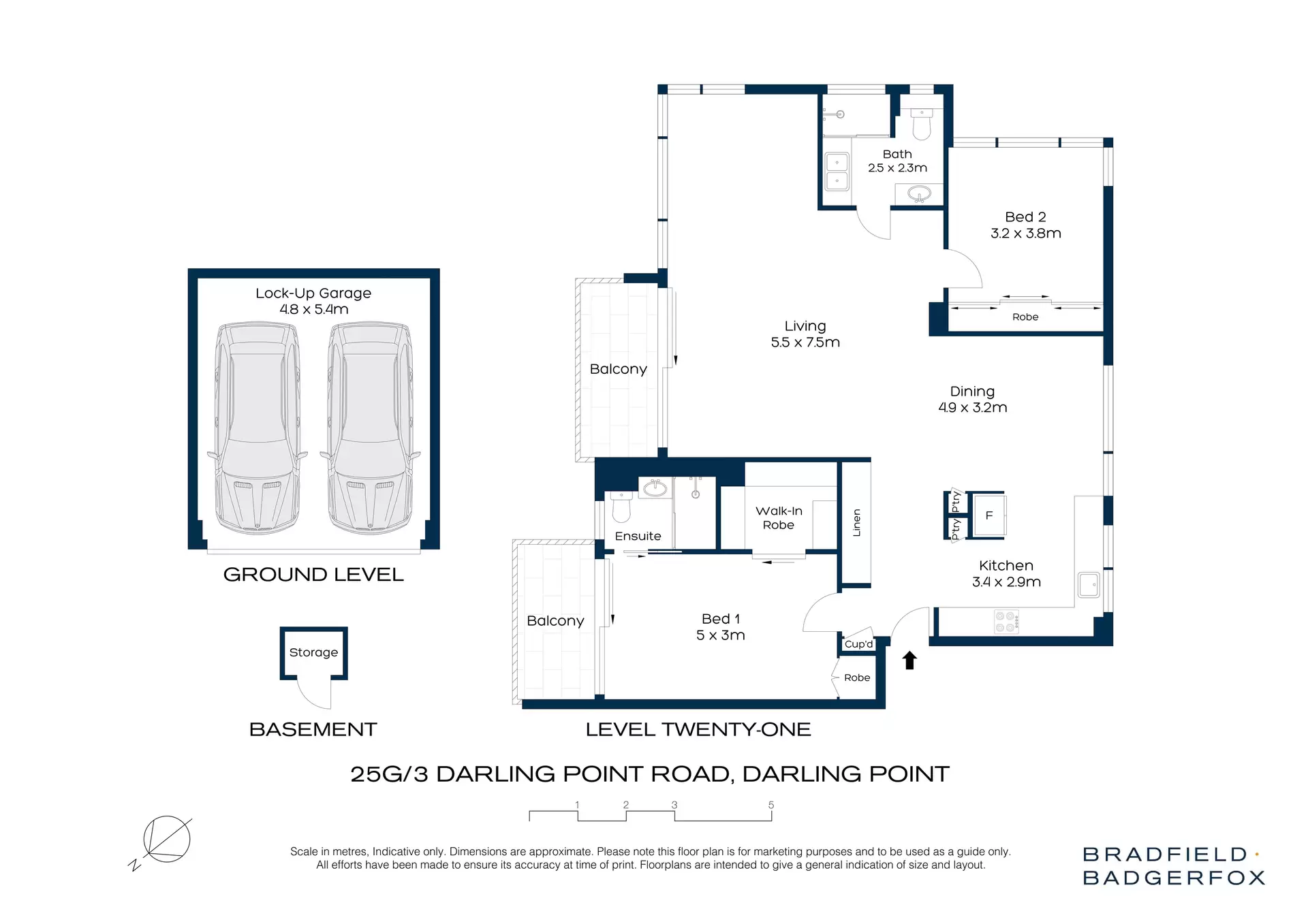 25G/3-17 Darling Point Road, Darling Point For Sale by Bradfield Badgerfox - image 1