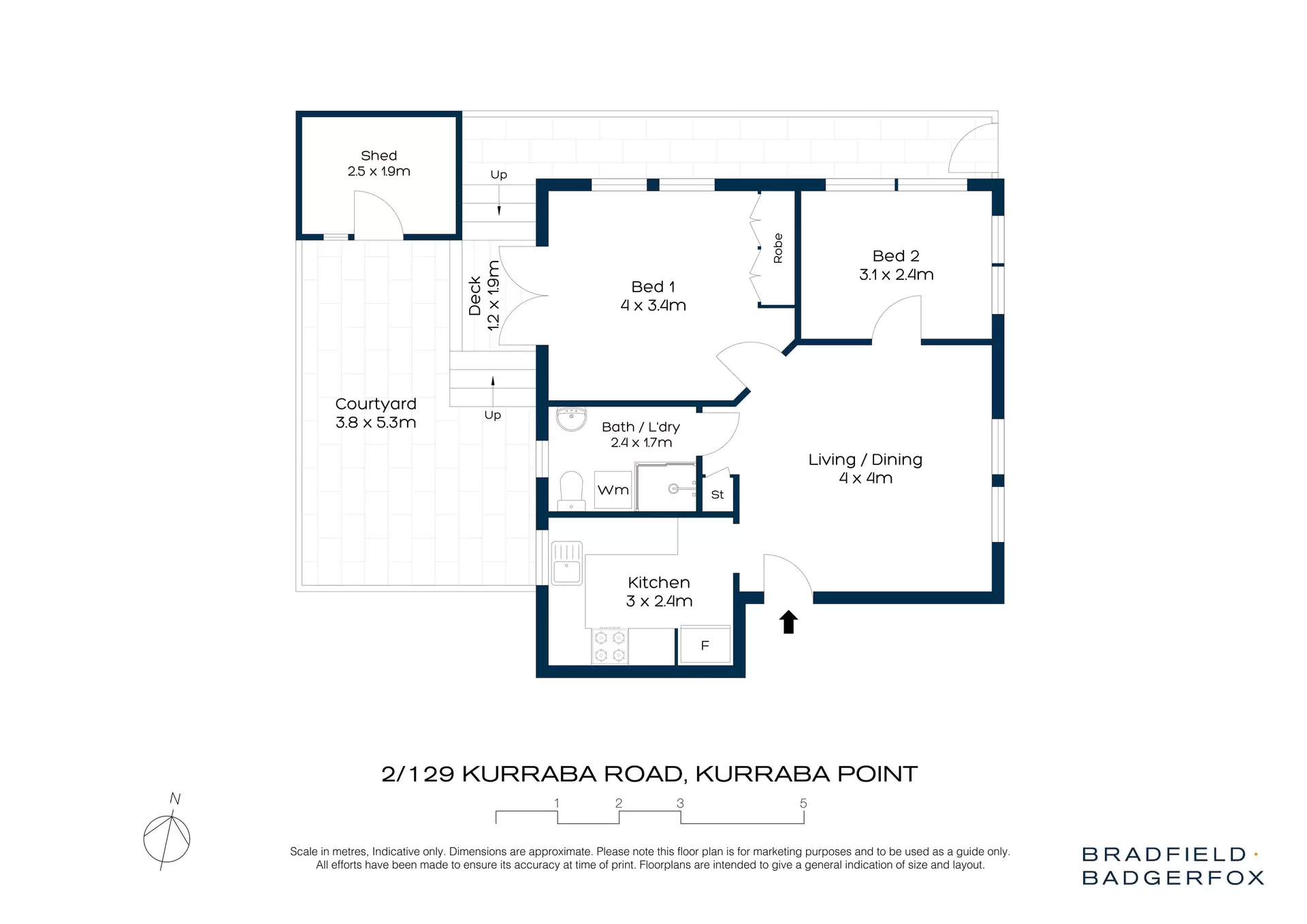 2/129 Kurraba Road, Kurraba Point Sold by Bradfield Badgerfox - image 1