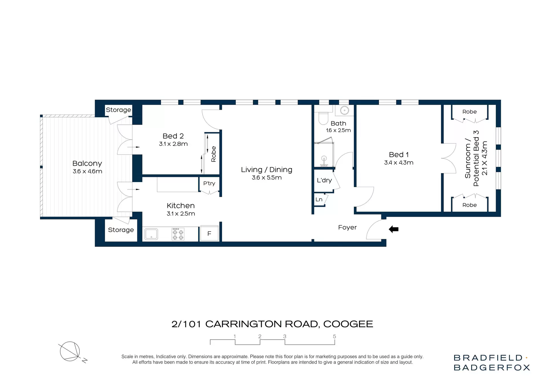 2/101 Carrington Road, Coogee Auction by Bradfield Badgerfox - image 1