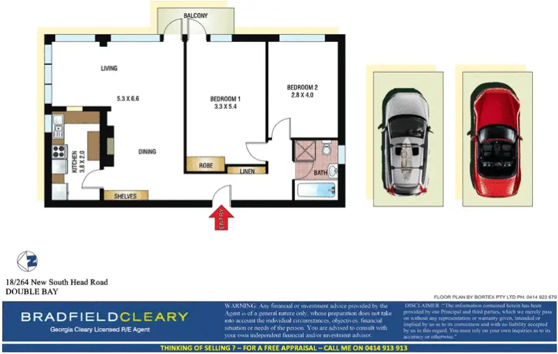 18/264 New South Head Road, Double Bay Sold by Bradfield Badgerfox - image 1